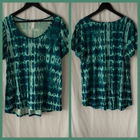 LuLaRoe Tops - LuLaRoe UNICORN Tie-Dyed XL Classic-T🦄